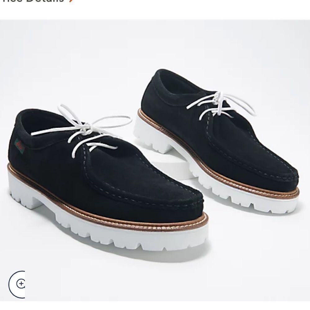 G.H. Bass Originals‎ Lug Sole Moc Shoes - Wallace Suede, 8.5, NWOB